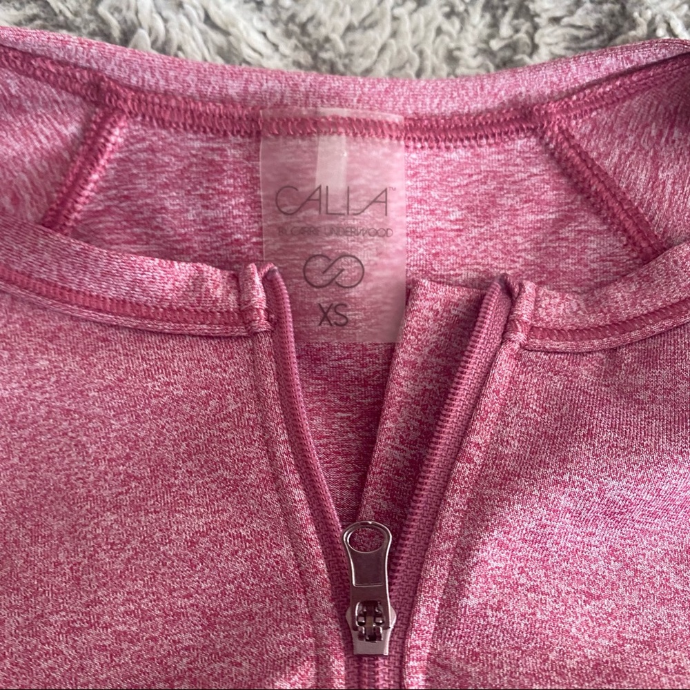 Pink activewear pullover - Picture 3 of 4